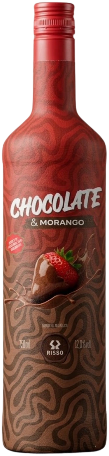 Garrafa de coquetel Chocolate e Morango da Risso