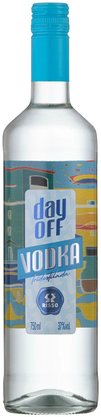 Garrafa de Day Off Vodka tridestilada